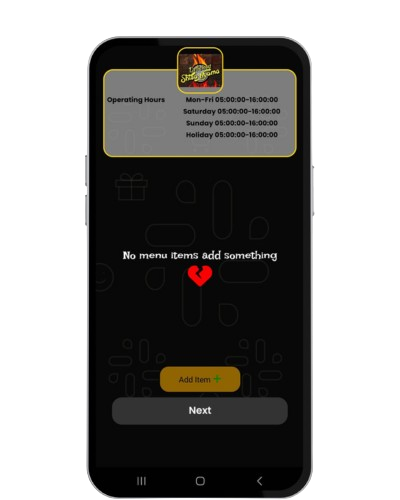 Add Menu Items